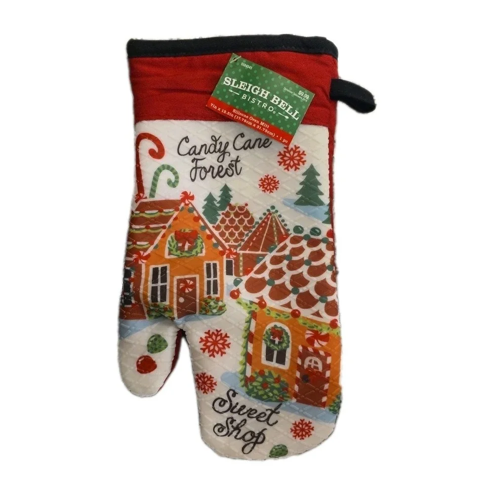 NEW Set Of 3 Pot Holders Cloth Set Christmas Kitchen Decor You Melt My Heart